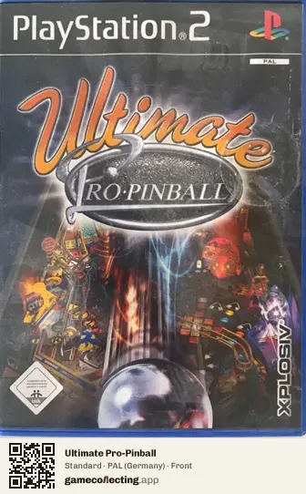 Ultimate Pro-Pinball PlayStation 2, Germany box front
