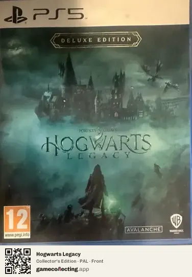 Hogwarts Legacy PlayStation 5, PAL box front