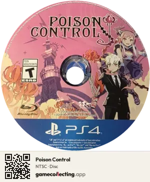 Poison Control PlayStation 4, NTSC disc
