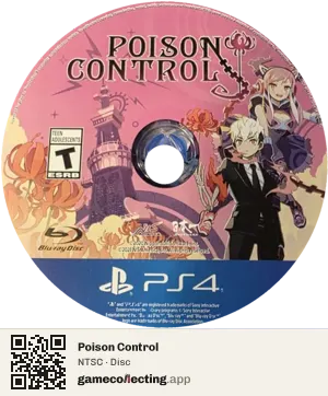 Poison Control PlayStation 4, NTSC disc
