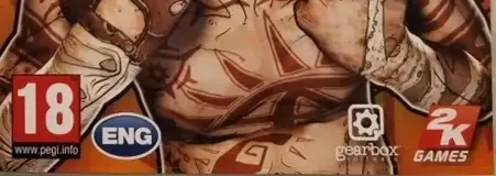 Borderlands 2, the PEGI square on its front