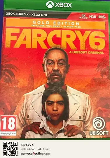 Far Cry 6 Xbox Series X, PAL box front
