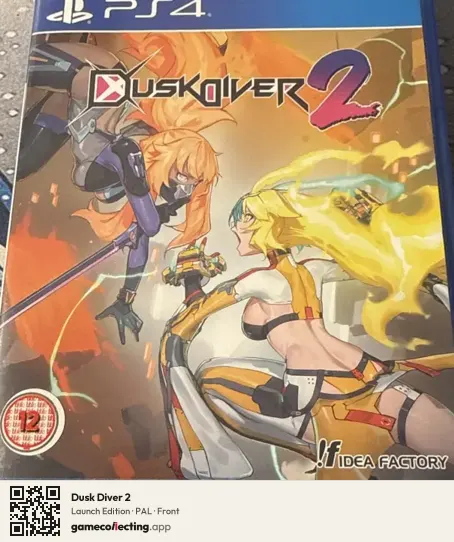 Dusk Diver 2 PlayStation 4, PAL box front