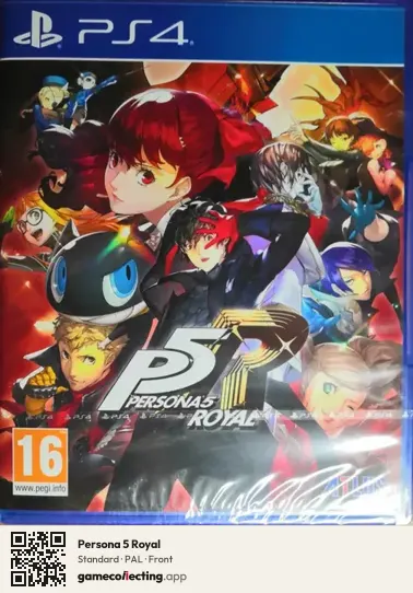 Persona 5 Royal PlayStation 4, PAL box front