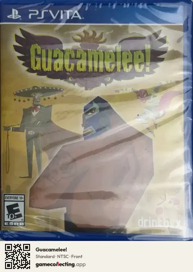 Guacamelee! PlayStation Vita, NTSC box front