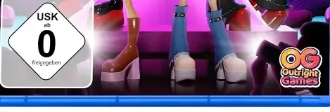 Bratz Rhythm & Style, the USK square on its front