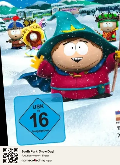South Park: Snow Day! Xbox Series X, Germany box front