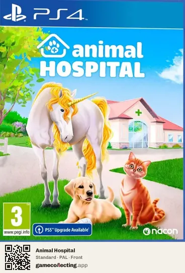 Animal Hospital PlayStation 4, PAL box front