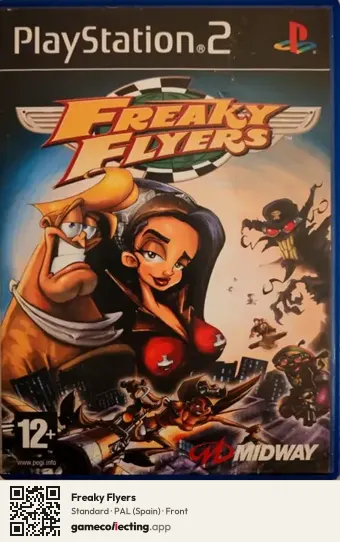 Freaky Flyers PlayStation 2, Spain box front