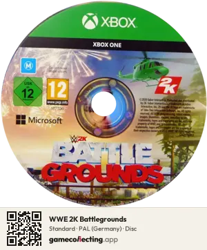 WWE 2K Battlegrounds Xbox One, PAL disc