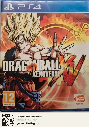 Dragon Ball Xenoverse PlayStation 4, PAL box front