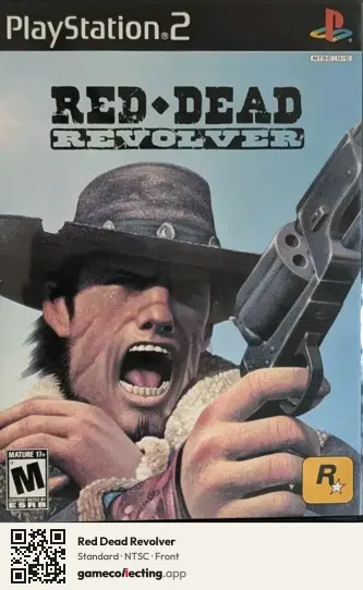 Red Dead Revolver PlayStation 2, NTSC box front