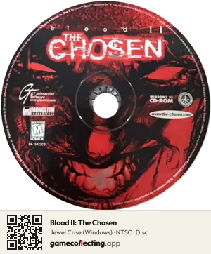 Blood II: The Chosen Computer, NTSC disc