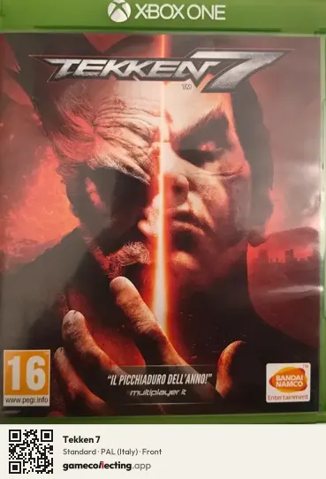 Tekken 7 Xbox One, Italy box front