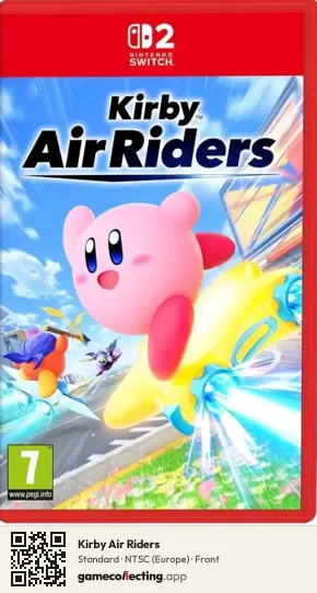 Kirby Air Riders Nintendo Switch 2, Europe box front