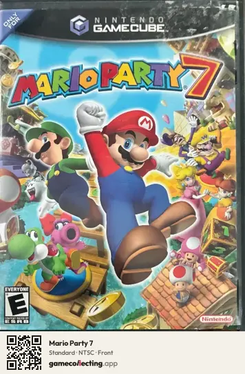 Mario Party 7 Nintendo GameCube, NTSC box front