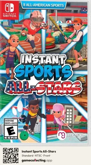 Instant Sports All-Stars Nintendo Switch, NTSC box front