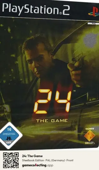 24: The Game PlayStation 2, Germany box front