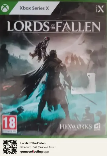 Lords of the Fallen Xbox Series X, France box front