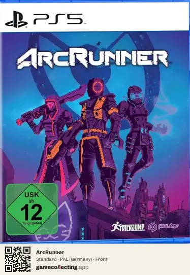 ArcRunner PlayStation 5, Germany box front