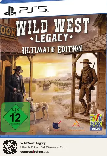 Wild West: Legacy PlayStation 5, Germany box front