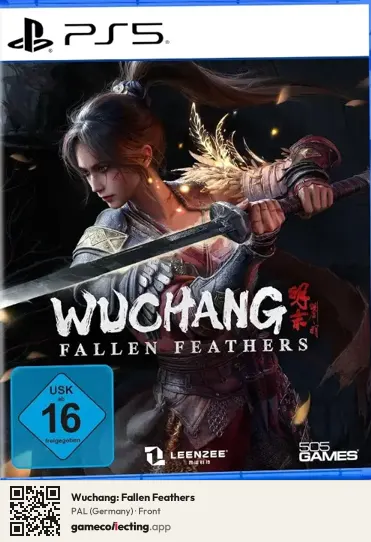 Wuchang: Fallen Feathers PlayStation 5, Germany box front