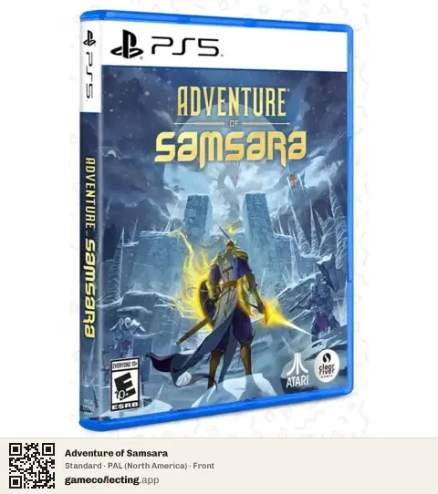 Adventure of Samsara PlayStation 5, North America box front