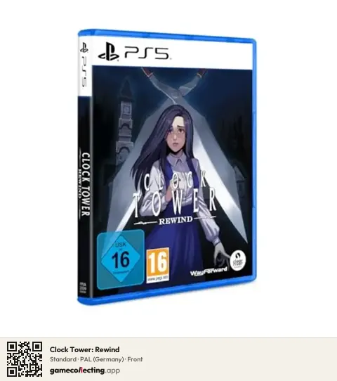 Clock Tower: Rewind PlayStation 5, Germany box front