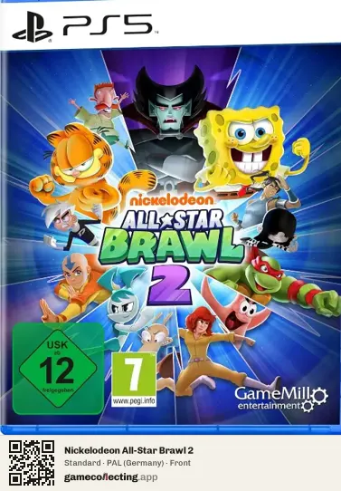 Nickelodeon All-Star Brawl 2 PlayStation 5, Germany box front