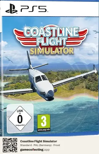 Coastline Flight Simulator PlayStation 5, Germany box front