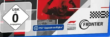 F1 Manager 2023, the USK square on its front