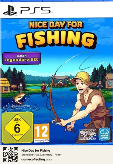 Nice Day for Fishing PlayStation 5, Germany box front
