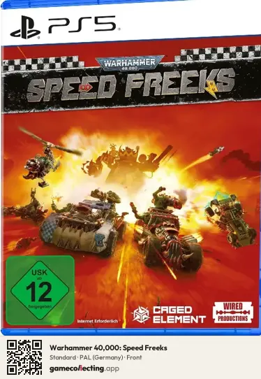 Warhammer 40,000: Speed Freeks PlayStation 5, Germany box front