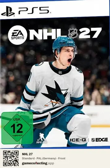 NHL 27 PlayStation 5, Germany box front