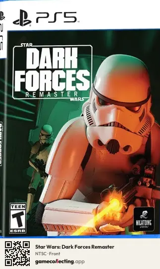 Star Wars: Dark Forces Remaster PlayStation 5, NTSC box front