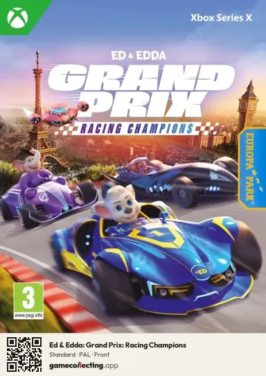 Ed & Edda: Grand Prix: Racing Champions Xbox Series X, PAL box front