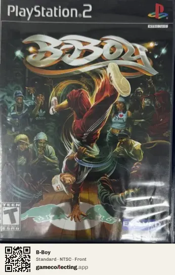 B-Boy PlayStation 2, NTSC box front