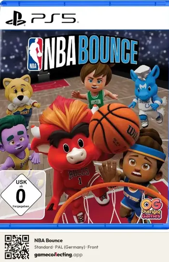 NBA Bounce PlayStation 5, Germany box front
