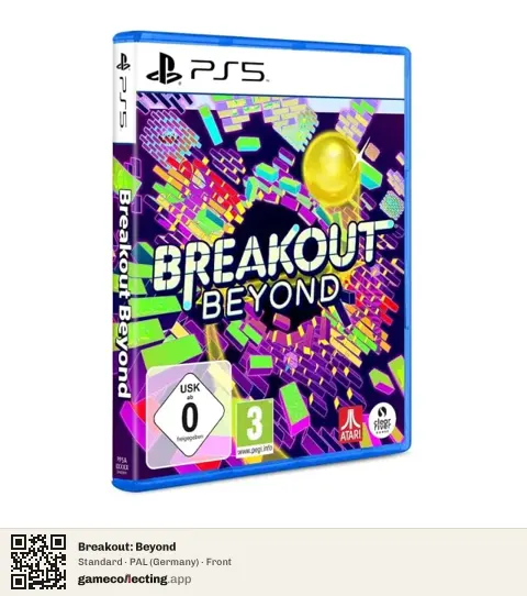 Breakout: Beyond PlayStation 5, Germany box front