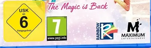Winx Club: The Magic Is Back, the USK square on its front