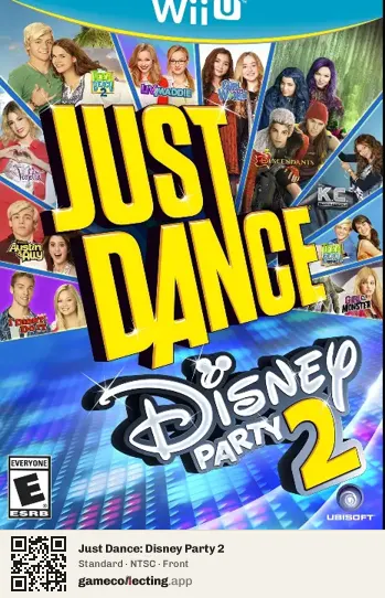Just Dance: Disney Party 2 Nintendo Wii U, NTSC box front