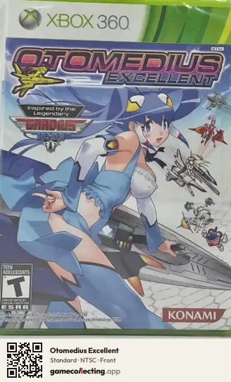 Otomedius Excellent Xbox 360, NTSC box front