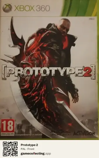 Prototype 2 Xbox 360, PAL box front