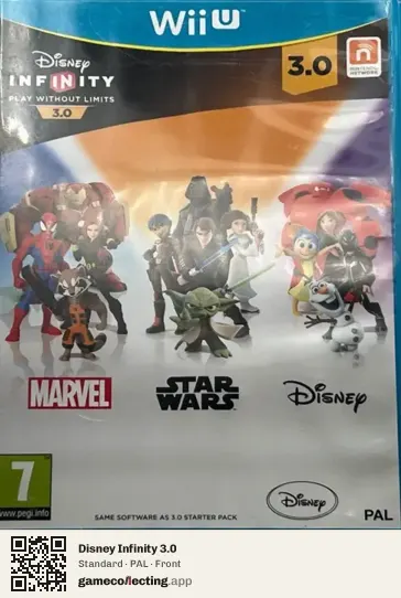 Disney Infinity 3.0 Nintendo Wii U, PAL box front