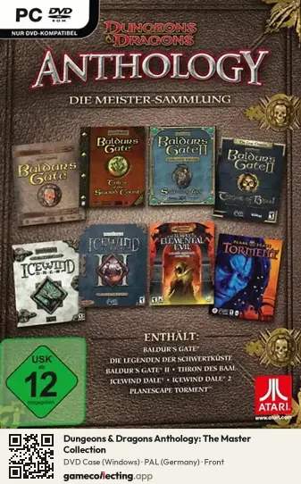 Dungeons & Dragons Anthology: The Master Collection Computer, Germany box front