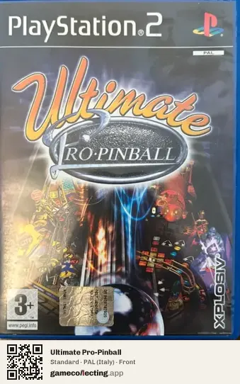 Ultimate Pro-Pinball PlayStation 2, Italy box front