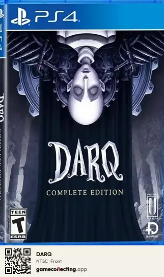 DARQ PlayStation 4, NTSC box front