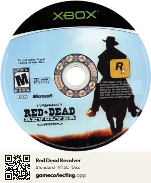 Red Dead Revolver Xbox, NTSC disc
