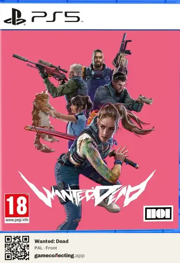 Wanted: Dead PlayStation 5, PAL box front