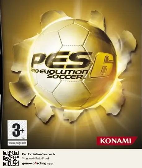 Pro Evolution Soccer 6 Nintendo DS, PAL box front